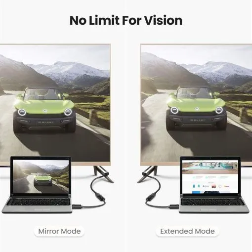 UGREEN 4K Display Port Male to HDMI Female Converter - Image 3