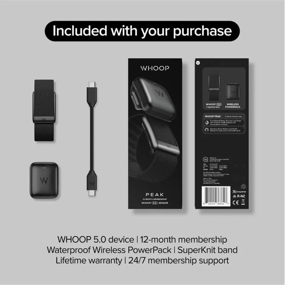 WHOOP Peak 5.0 - Health and Fitness Tracker - Image 5