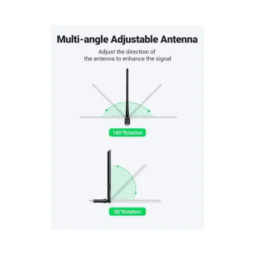 UGREEN AC650 USB WiFi Adapter - Image 4