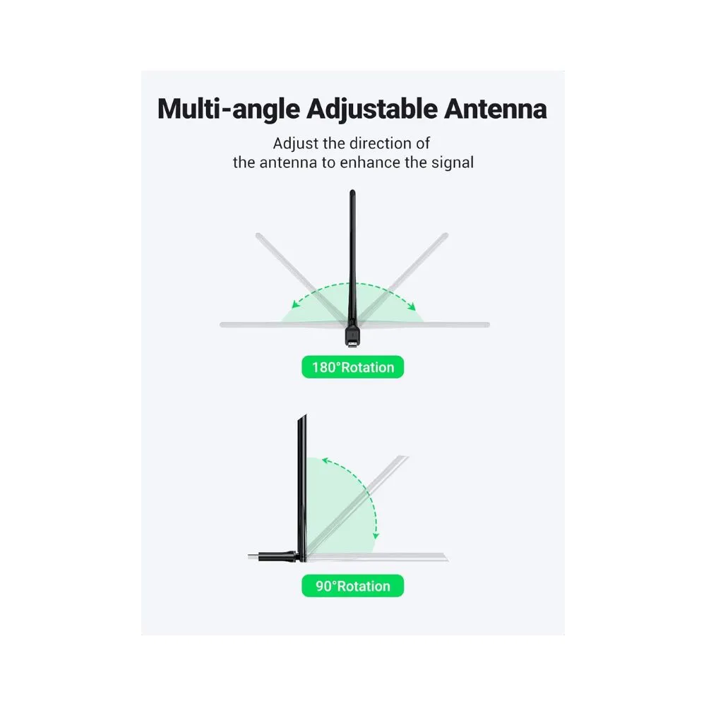 UGREEN AC650 USB WiFi Adapter - Image 4