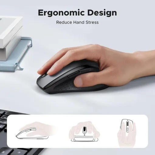 UGREEN Wireless Mouse for Laptop 2.4G - Image 4