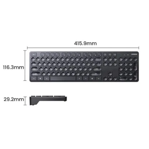 UGREEN Wireless Keyboard Durable and Comfort - Image 4