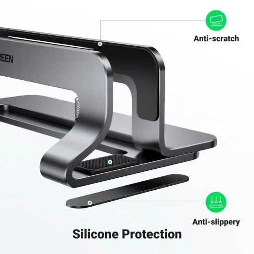 UGREEN Adjustable Vertical Laptop Stand - Image 4