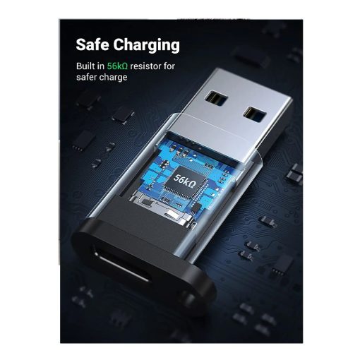 UGREEN USB-C Female to USB-A 3.0 Male Adapter, Support Charging & Data Sync - Image 5