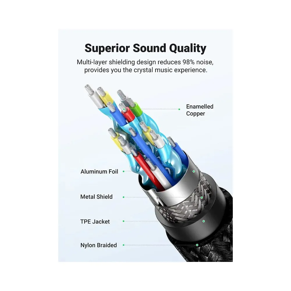 UGREEN Lightning to 3.5mm Male Aux Cable - Image 5