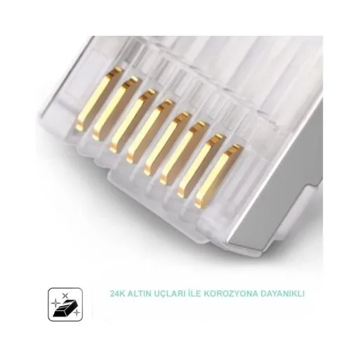 UGreen 20333 RJ45 Cat6 Shield Connector Plug 10-Piece Set - Image 5