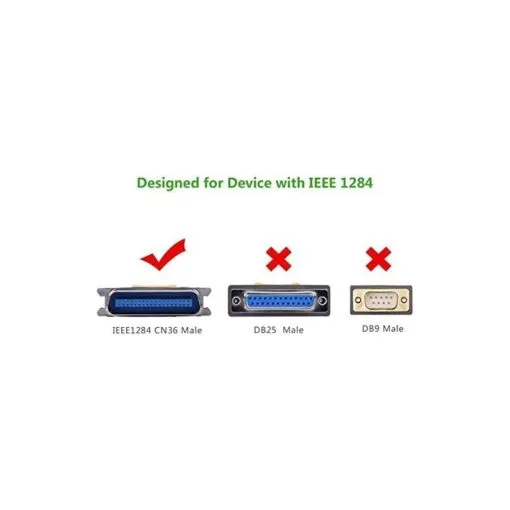 UGREEN USB to IEEE1284 Parallel Printer Cable - Image 5