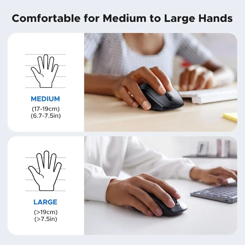 UGREEN Wireless Mouse for Laptop 2.4G - Image 5