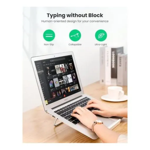 UGREEN Laptop Adjustable Portable Stand - Image 5
