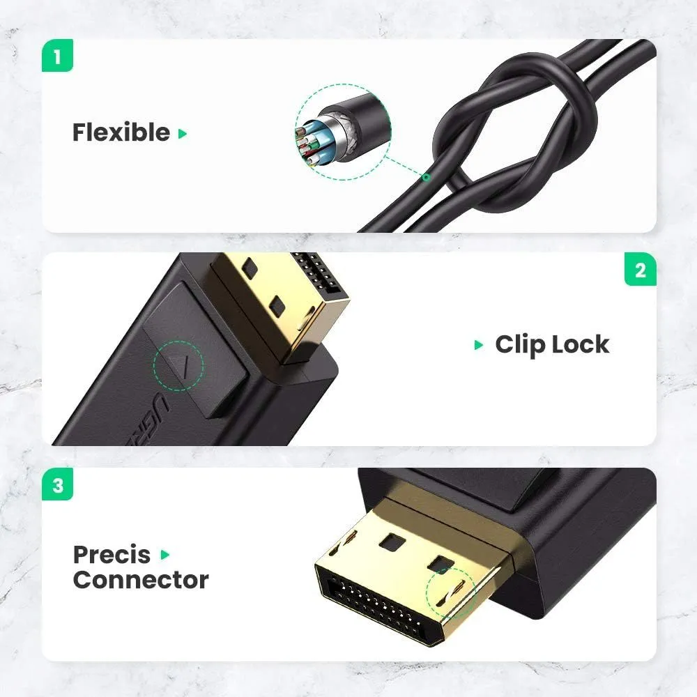 UGREEN 4K Display Port Male to HDMI Female Converter - Image 5