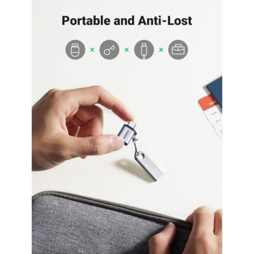 UGREEN OTG Adapter From USB-C 3.1 Male to USB-A 3.0 Female, Aluminum Material - Image 6