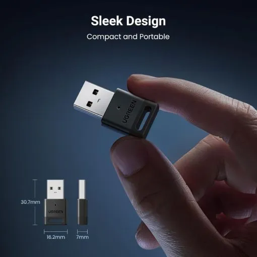 UGREEN USB Bluetooth Adapter for PC 5.3 - Image 7