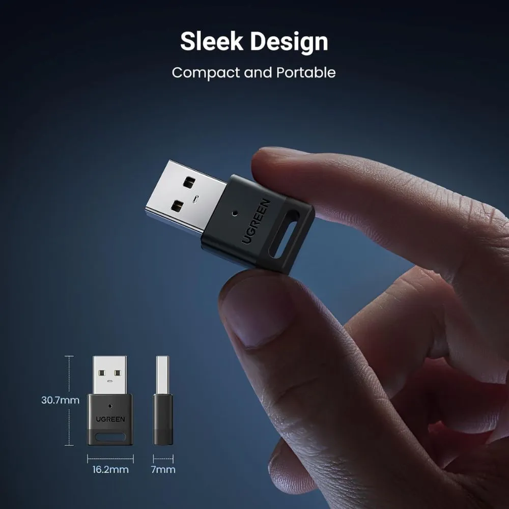 UGREEN USB Bluetooth Adapter for PC 5.3 - Image 7