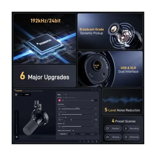 MAONO PD300X USB/XLR Dynamic Microphone - Image 6