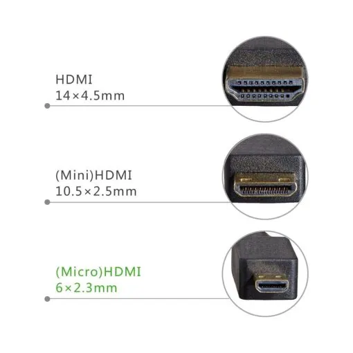 Ugreen 30102 Micro HDMI Male to HDMI Male Cable, 1.5 meter Length - Image 7