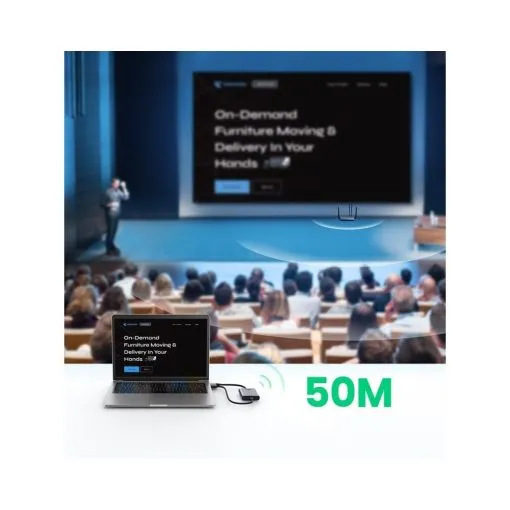 UGREEN HDMI Wireless Extender, 50 Meters Wide Range, HDMI & VGA-Receiver, Support 1080P@60Hz - Image 7