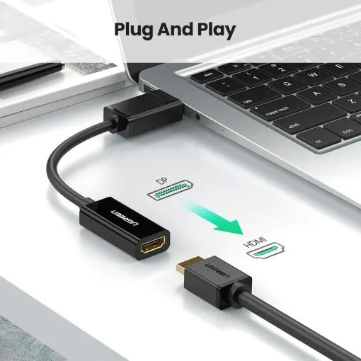 UGREEN 4K Display Port Male to HDMI Female Converter - Image 7