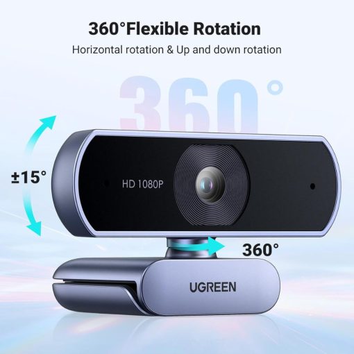 UGREEN 1080P Webcam with Microphone - Image 8
