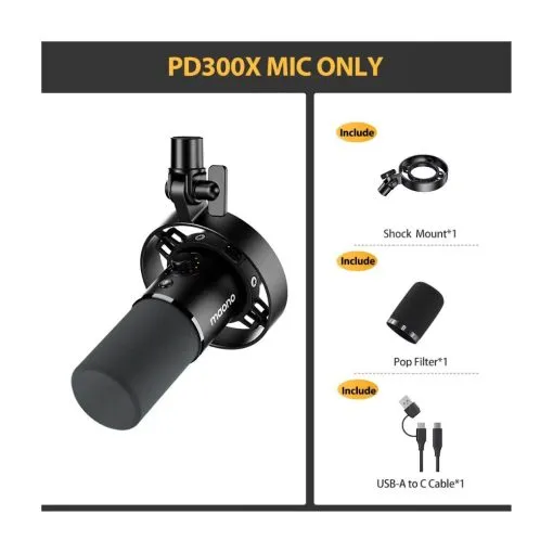 MAONO PD300X USB/XLR Dynamic Microphone - Image 9