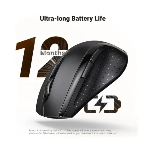 UGREEN Wireless Mouse for Laptop 2.4G - Image 9