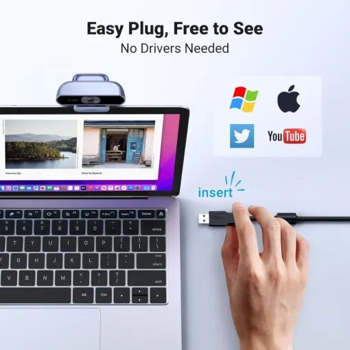 UGREEN 1080P Webcam with Microphone - Image 9