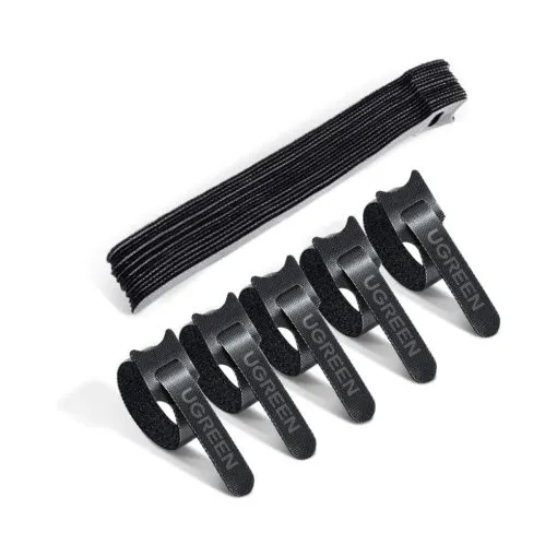 UGREEN Reusable Magic Tie Hook and Loop Small Tape Pack of 20