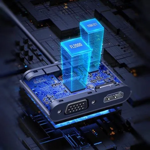 Alternative view of UGREEN USB 3.0 TO HDMI + VGA CONVERTER