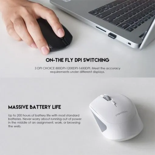 Alternative view of FANTECH W190 Office Silent Mouse
