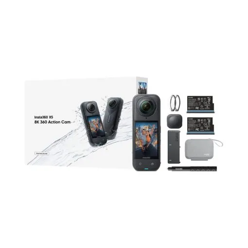 Alternative view of Insta360 X5 360 Action Camera Essentials Bundle