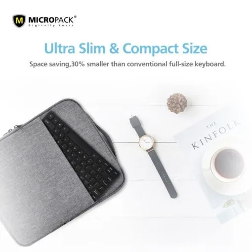 Alternative view of Micropack K-2208STL Mini & Ultra Slim Wired Keyboard