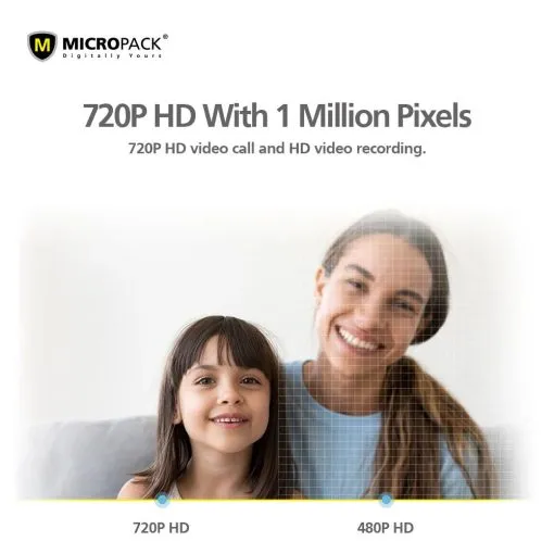 Alternative view of Micropack 720P HD MWB-16 Live Stream Webcam