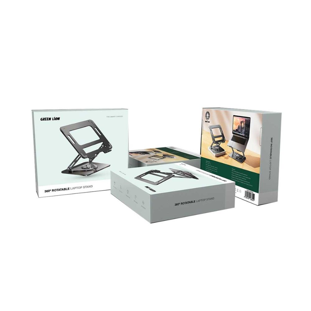 Green Lion 360 Rotatable Laptop Stand - Image 2