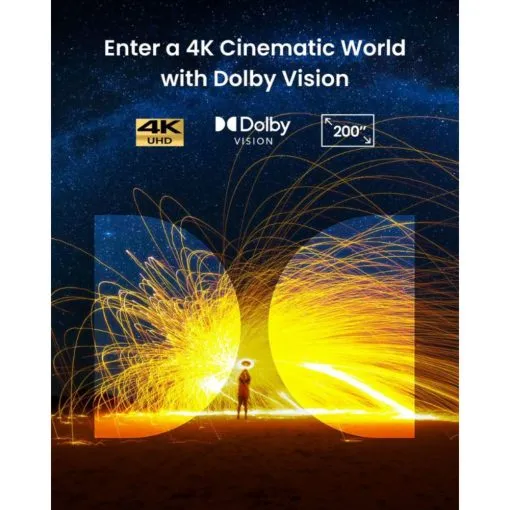 Alternative view of Nebula Cosmos 4K SE Smart Projector