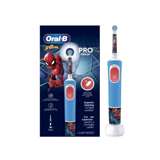 Alternative view of Oral-B Vitality Pro Kids Electric Toothbrush Spiderman