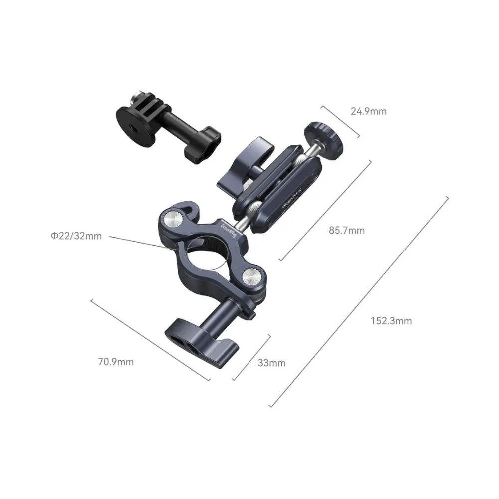 SmallRig Action Camera Handlebar Clamp - Image 2