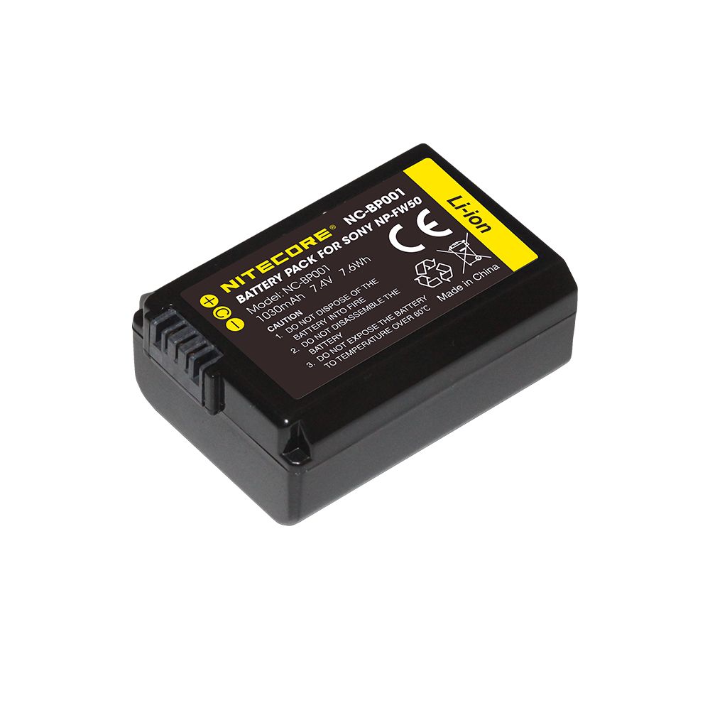 Nitecore NP-FW50 Battery - Image 2