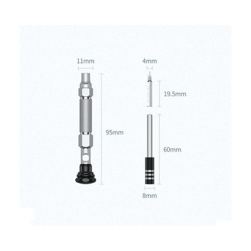 UGREEN magnetic extension bar and Cr-V steel bits