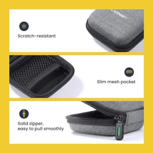 UGREEN Hard Case for Earphones - Image 3