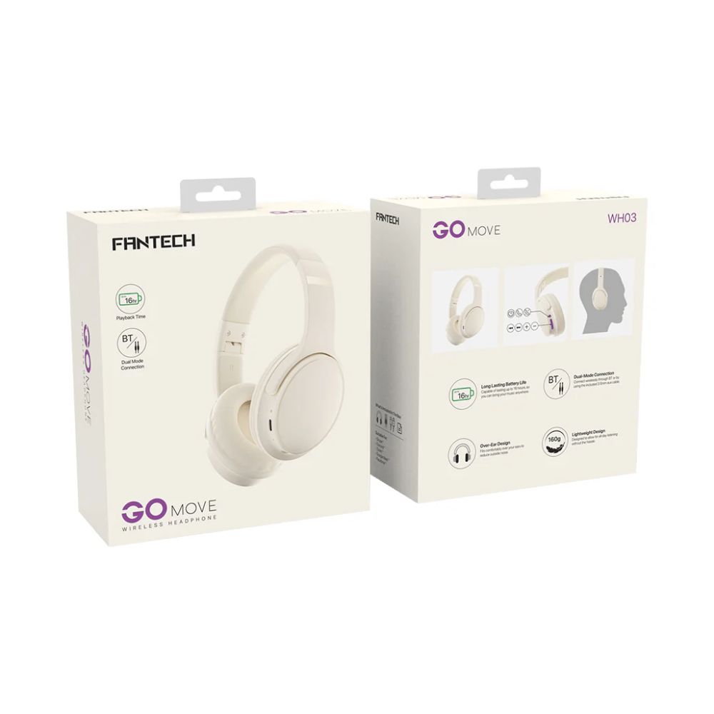 Fantech WH03 GO MOVE Bluetooth 5.0 Wireless Headphone - Image 4
