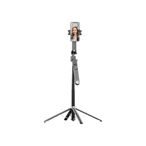 Porodo Selfie Stick Pro X with 360 AI Tracking