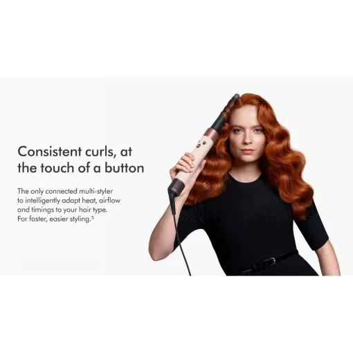 Dyson HS08 Airwrap i.d. multi-styler and dryer Straight And Wavy (Ceramic Pink/Rose Gold) - Image 3