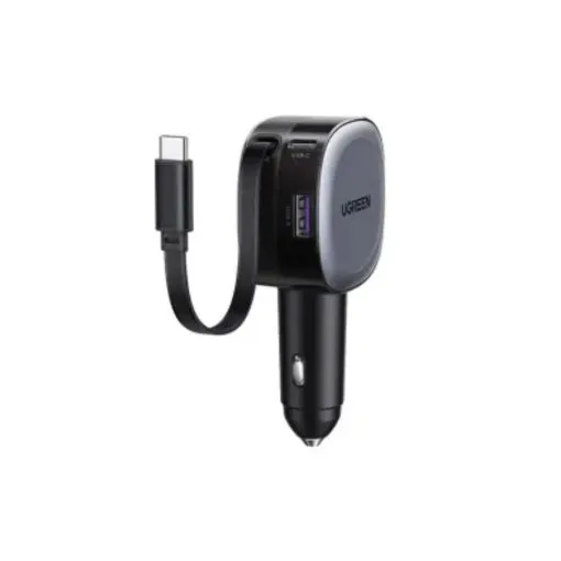 Alternative view of UGREEN 75W 3-Port Fast Car Charger