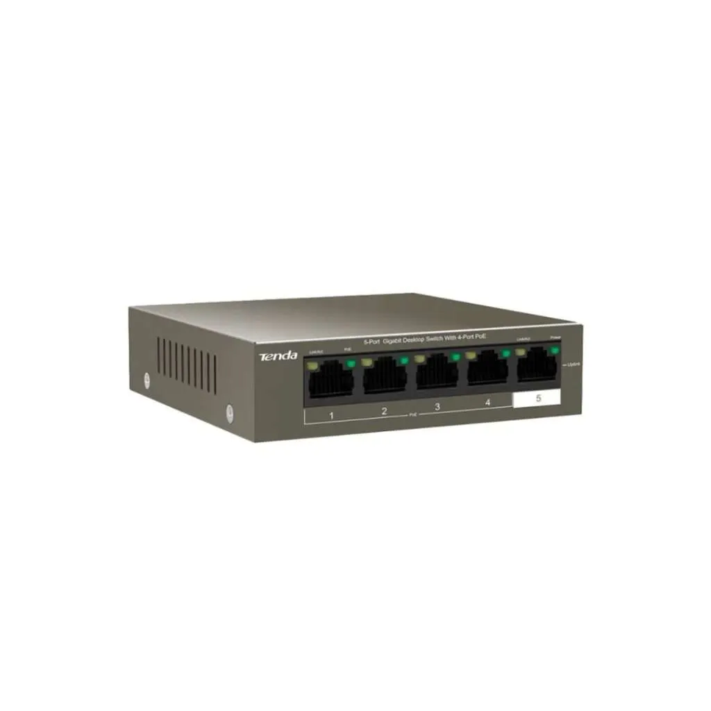 Tenda TEG1105P-4-63W 5-Port Gigabit PoE+ Switch - Image 2