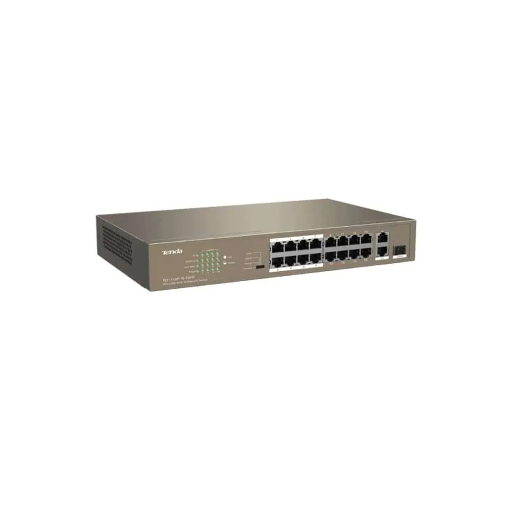 Tenda TEF1118P-16-150W 18-Port Smart PoE Switch - Image 2
