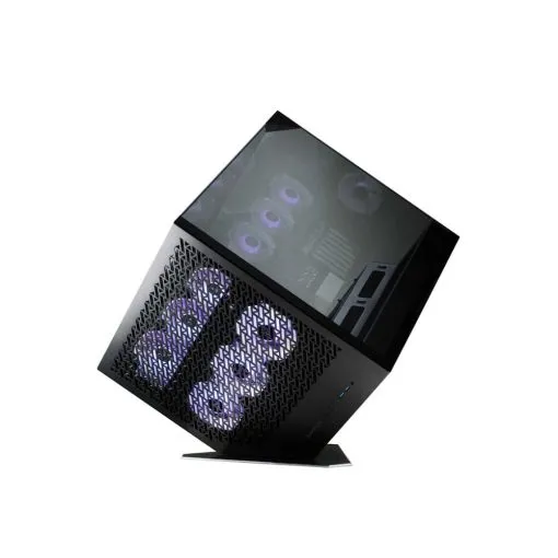 Alternative view of AZZA Cube Plus Geometric Glass Case 1002