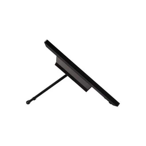 ViewSonic 16-inch touch monitor in a flat ergonomic desk position