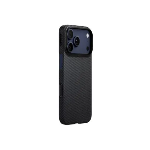 Alternative view of Pitaka iPhone 17 Pro Ultra-Slim 600D Black/Grey Twill