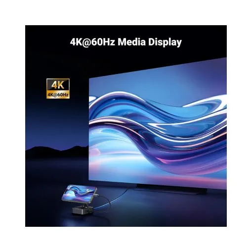 UGREEN 4-in-1 Magnetic USB-C Hub 4K@60Hz 100W PD - Image 4