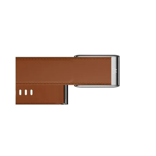 WHOOP 5.0 LeatherLuxe Straight Band - Image 3