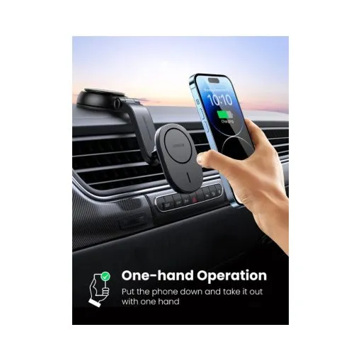 Alternative view of UGREEN 2-in-1 Magnetic Wireless Charger 15W Fast Charging